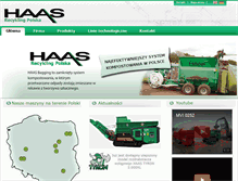 Tablet Screenshot of haas-recycling.pl