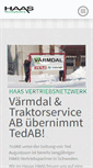 Mobile Screenshot of haas-recycling.de
