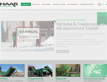 Tablet Screenshot of haas-recycling.de